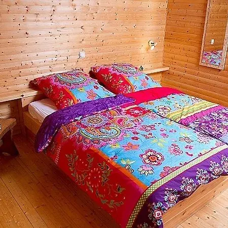 Tidy With Fireplace, Located In Wooded Area Chalet *