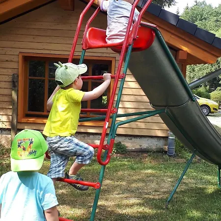 In Germany With Fireplace & Terrace Chalet