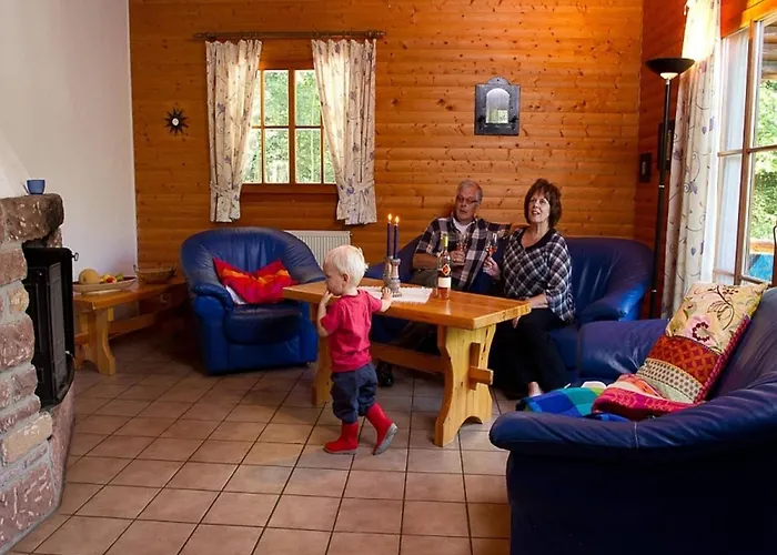 In Germany With Fireplace & Terrace * Schönecken